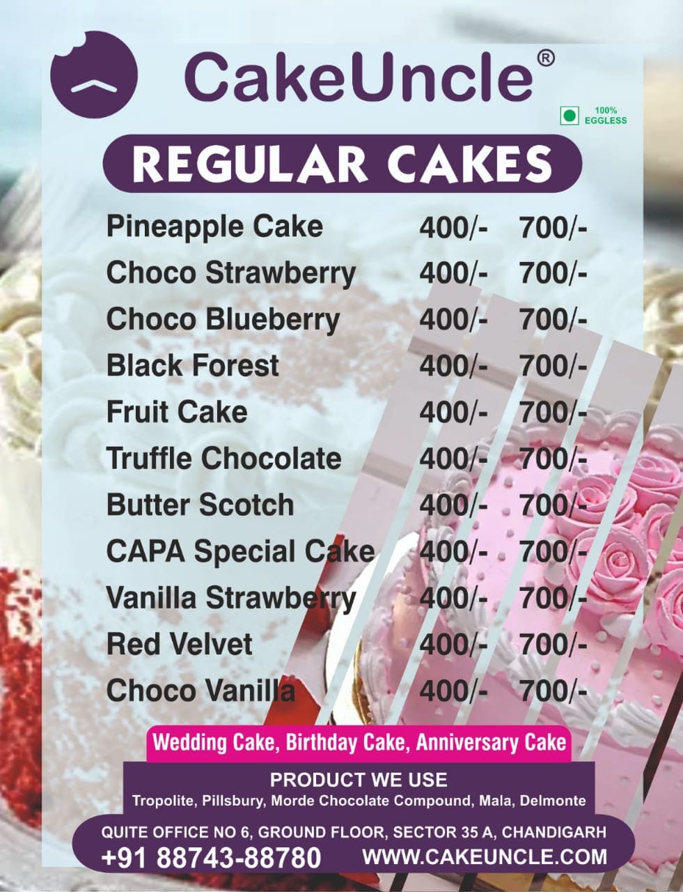 Regular Cakes
